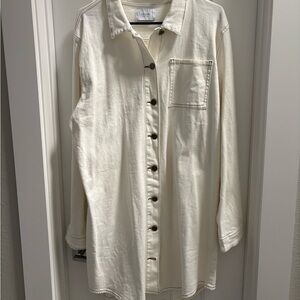 Légoe Heritage Women's Off-White Jean dress